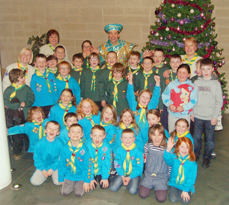 137th Glasgow at the panto!